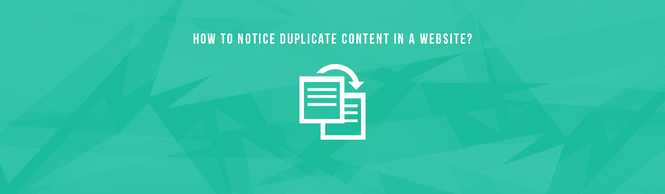 How To Notice Dupliacte Content In a Website